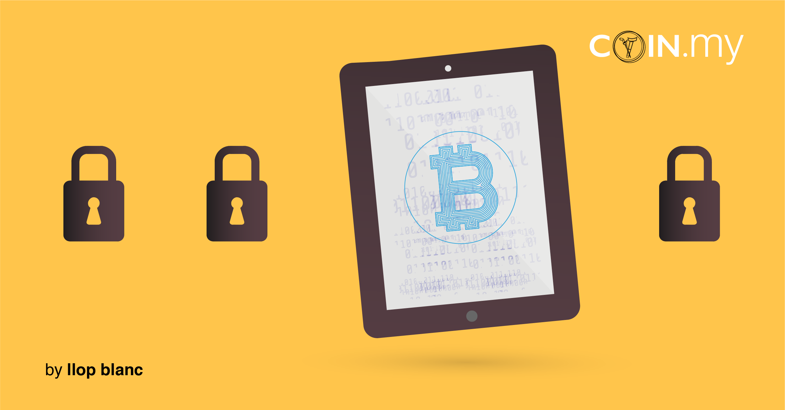 an image on a post on wallet bitcoin