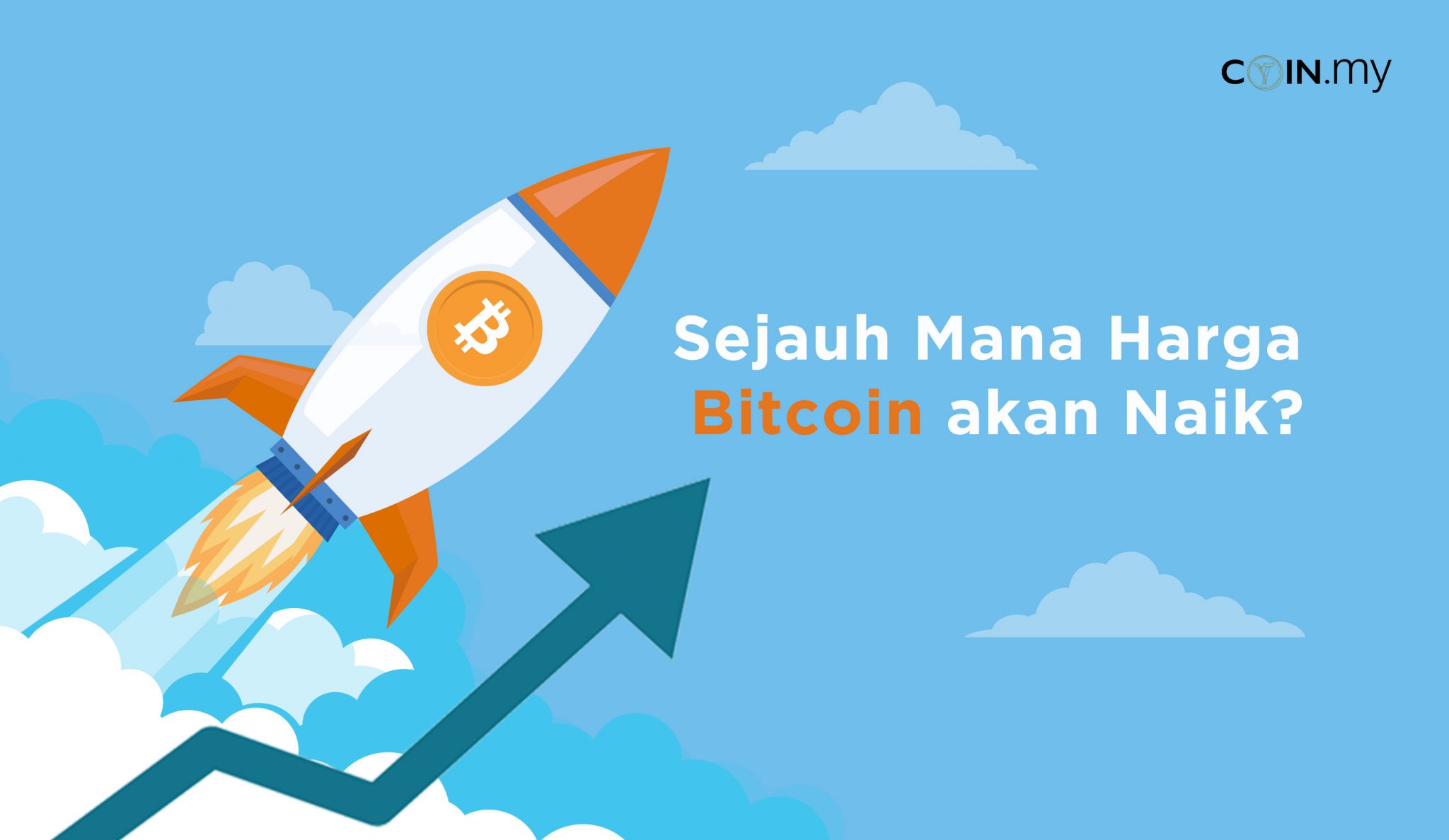 An image for a post about harga bitcoin naik