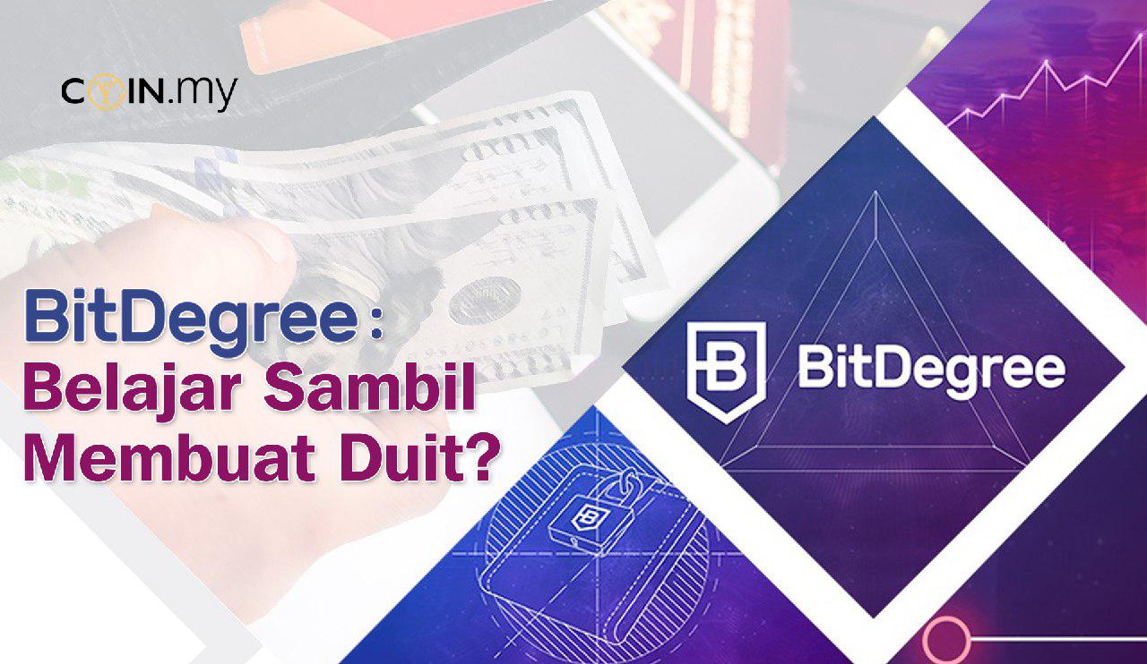 an image on a post on bitdegree blockchain coursera udemy