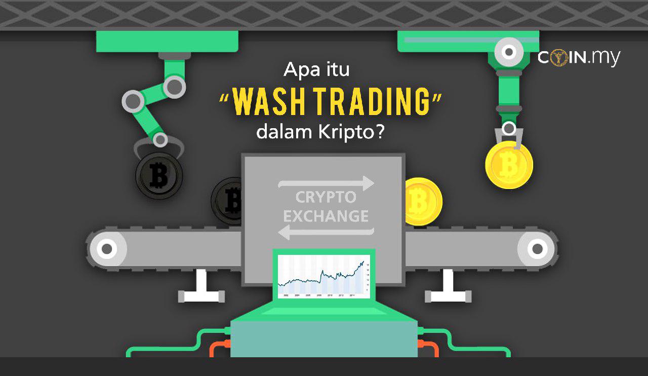 an image on a post on wash trading kripto blockchain