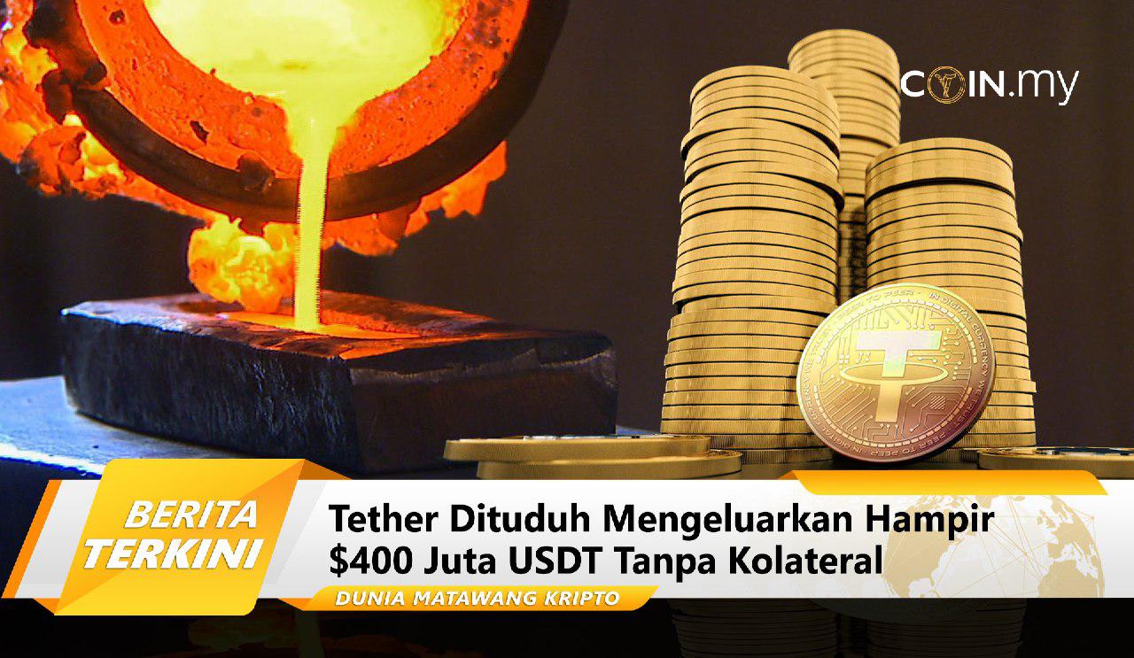 an image on a post on tether usdt kolateral blockchain
