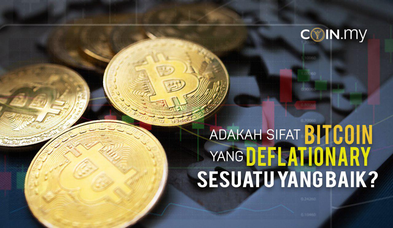 an image on a post on Bitcoin deflationary ekonomi kripto