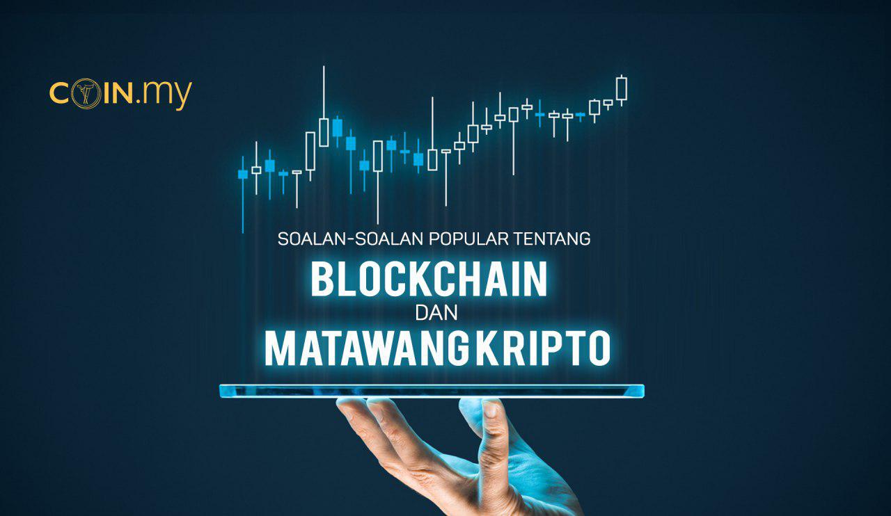 an image on a post on blockchain kripto bitcoin
