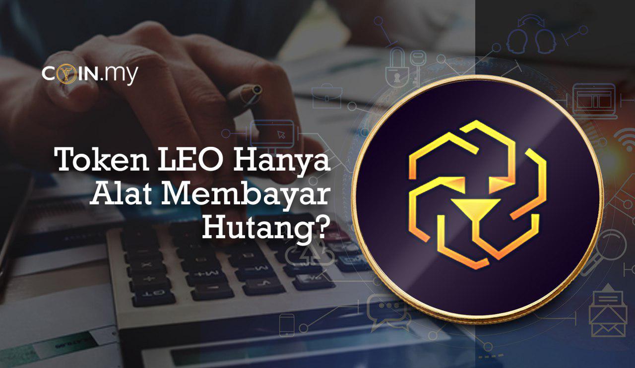 an image on leo token bitfinex