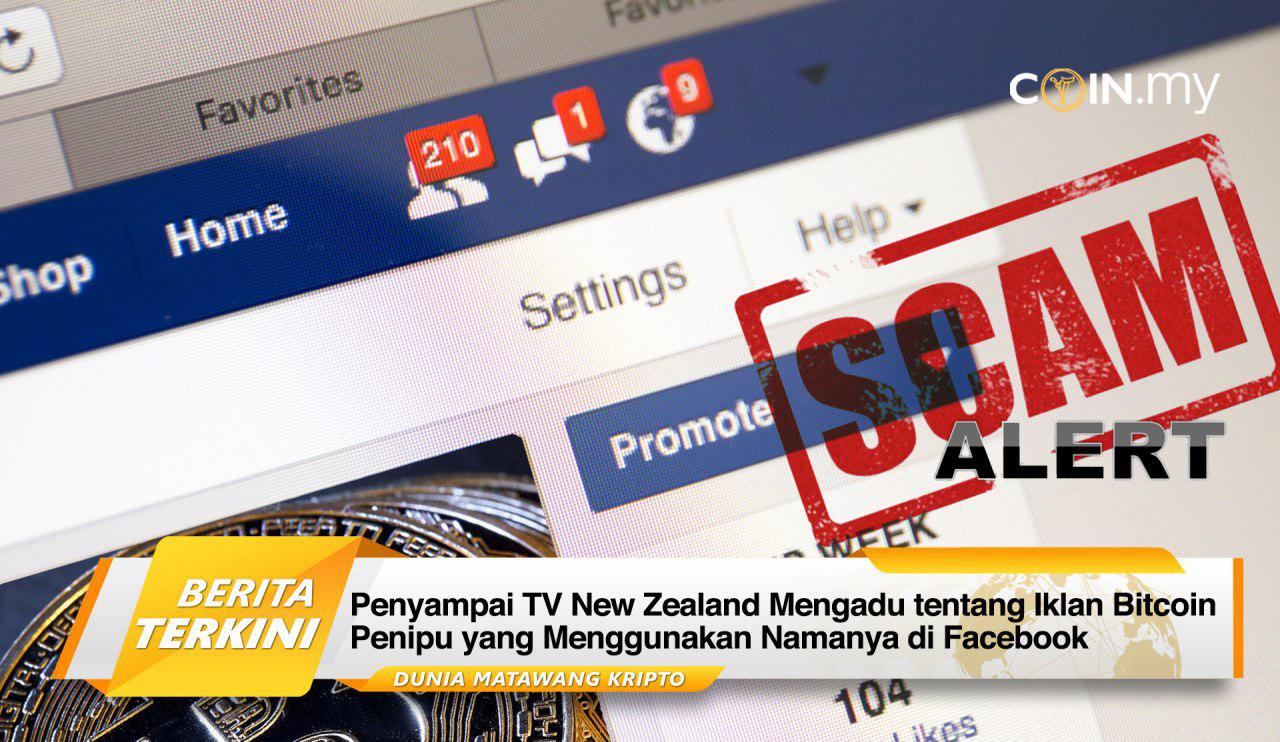 an image on a post on tv new zealand bitcoin facebook