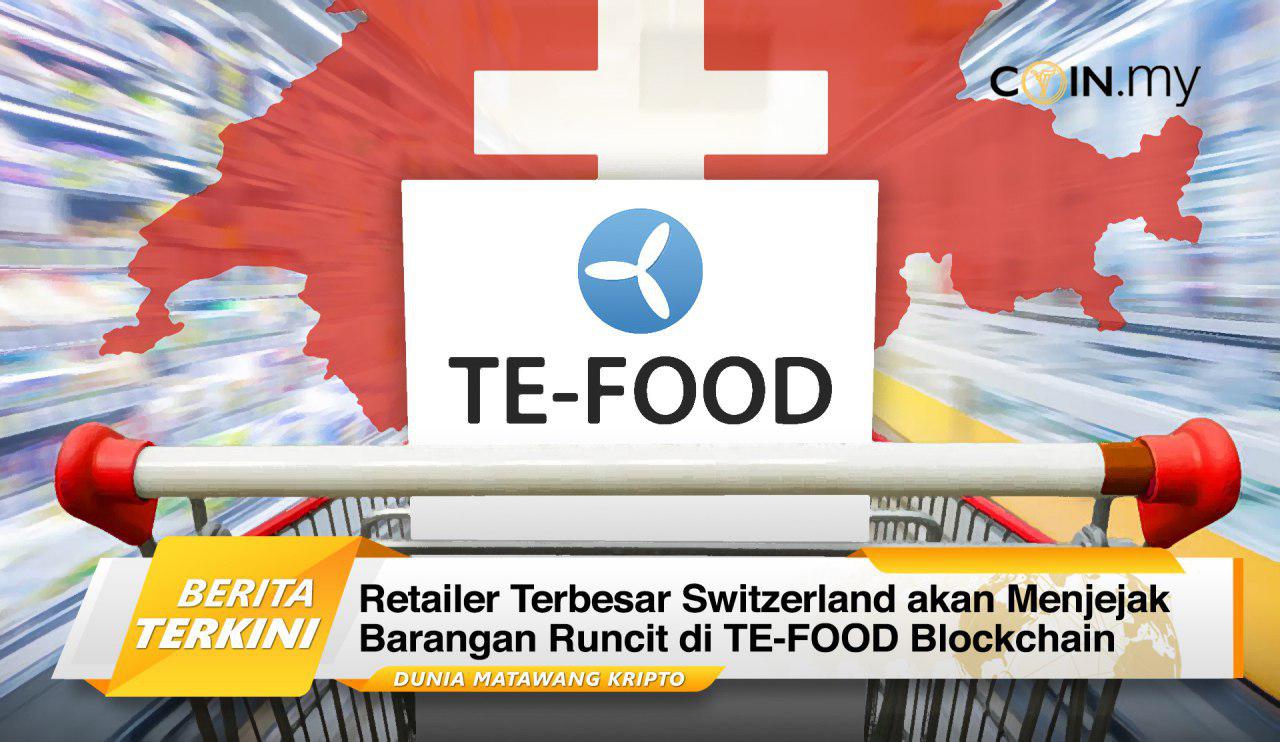 an image on a post on retailer switzerland te-food blockchain