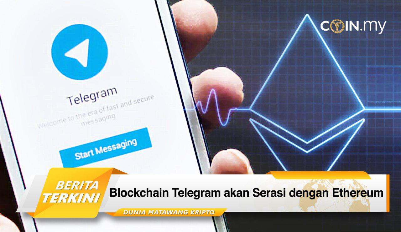 an image on a post on telegram blockchain ethereum