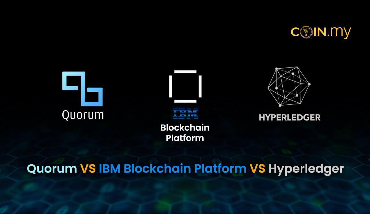 an image on a post on hyperledger fabric corda quorum