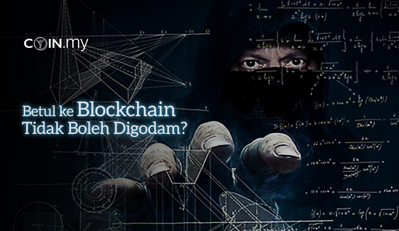 an image on a post on blockchain hack godam