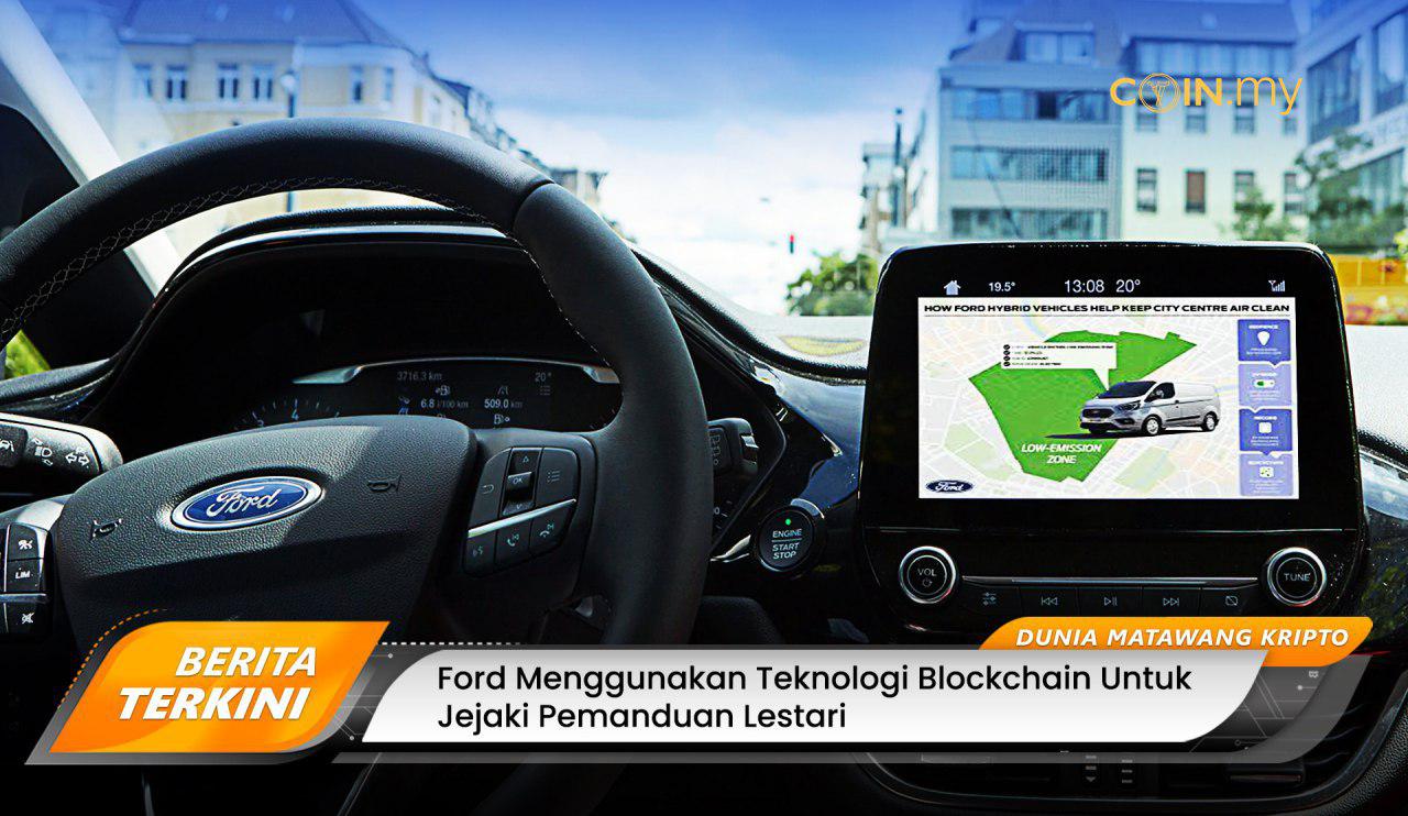 an image on a post on ford teknologi blockchain lestari
