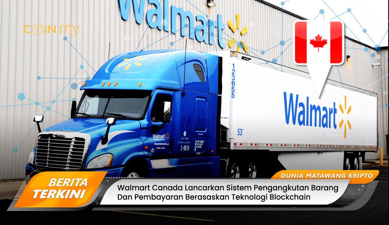 an image on a post on walmart canada blockchain