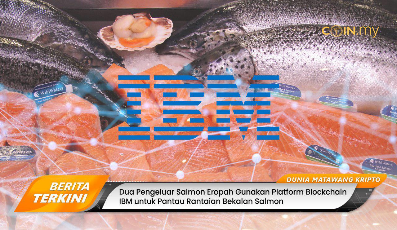 an image on a post on salmon blockchain ibm
