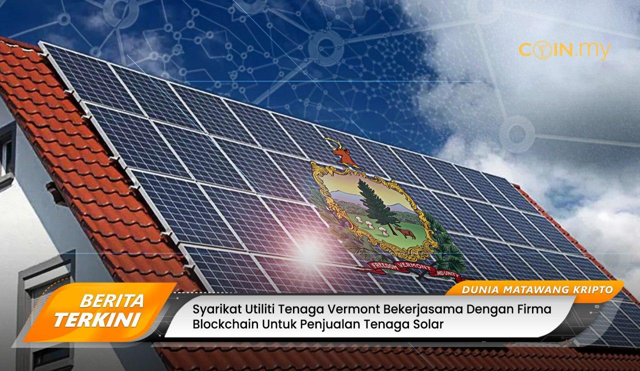 an image on a post on vermont blockchain solar