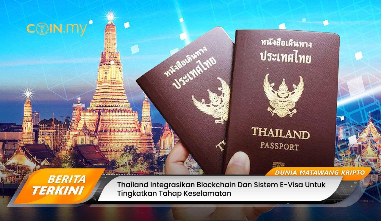 an image on a post on thailand blockchain e-visa