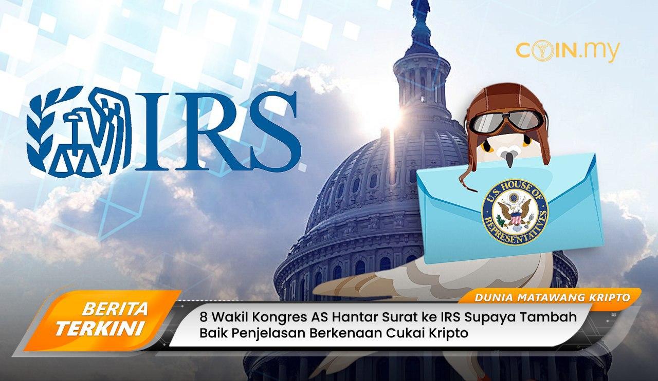 an image on a post on us congress irs crypto tax