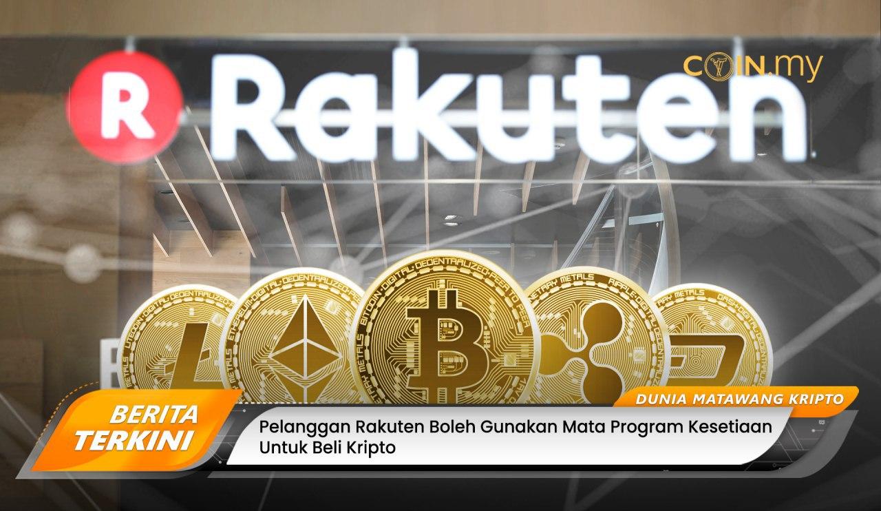 an image on a post on rakuten loyalty program crypto