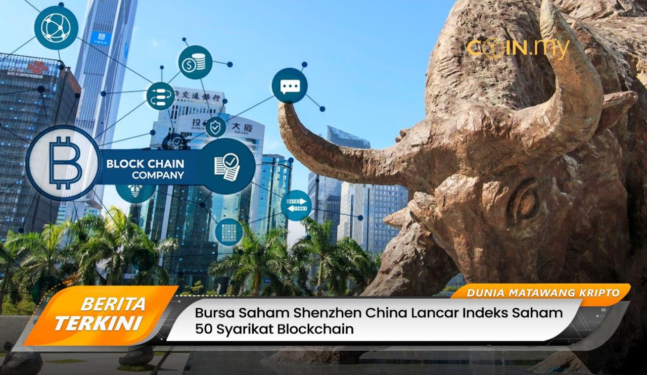 an image on a post on shenzhen china index blockchain