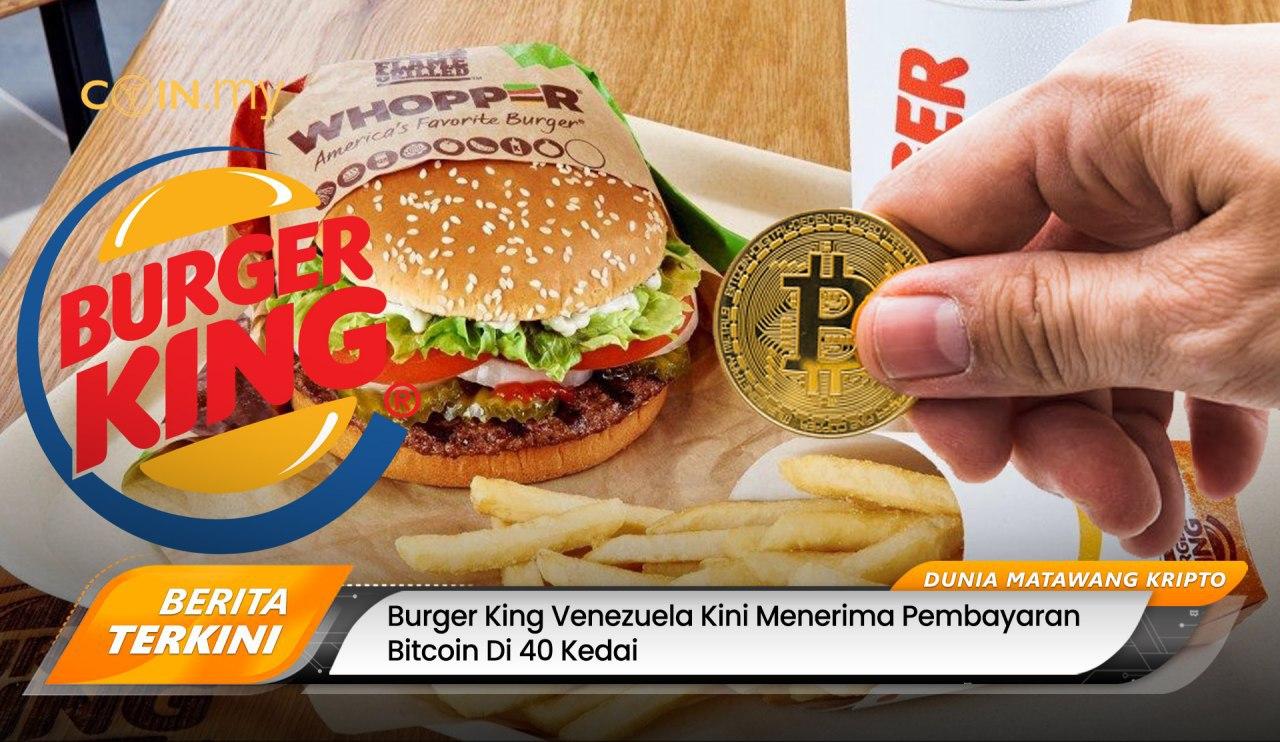 an image on a post on burger king venezuela bitcoin