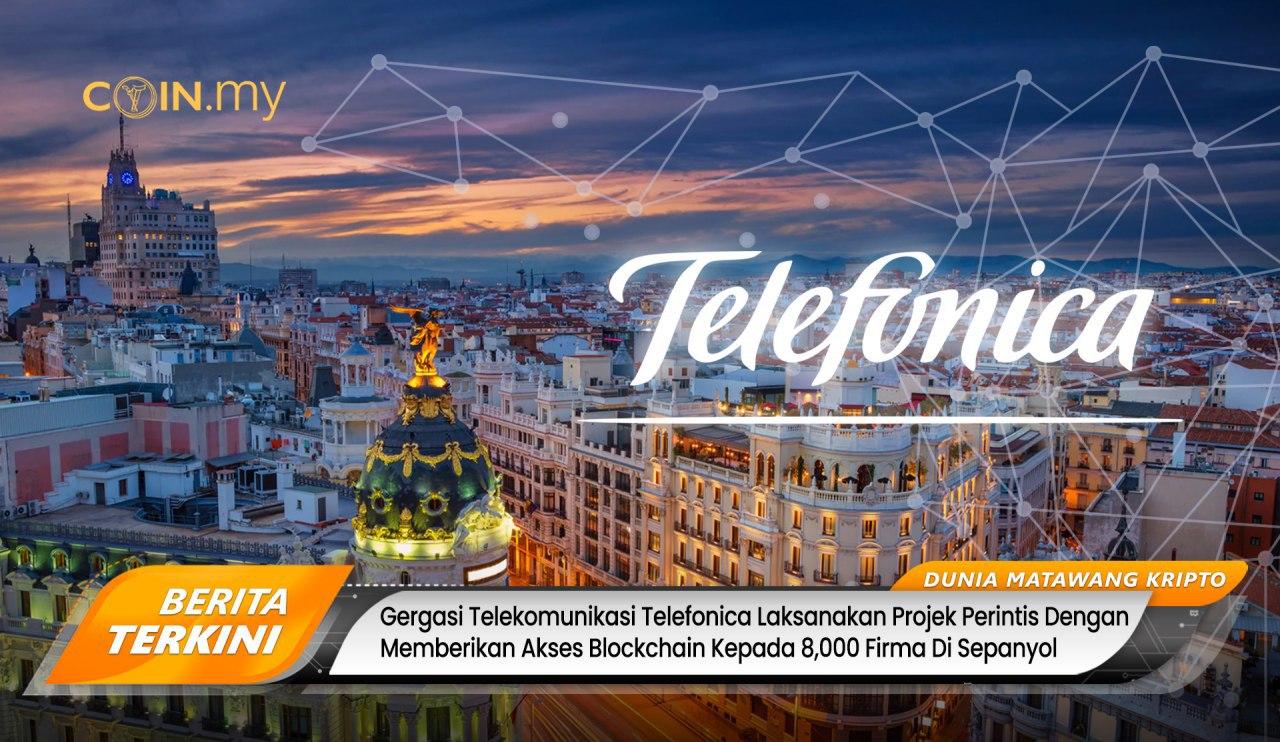 an image on a post on telefonica blockchain spain