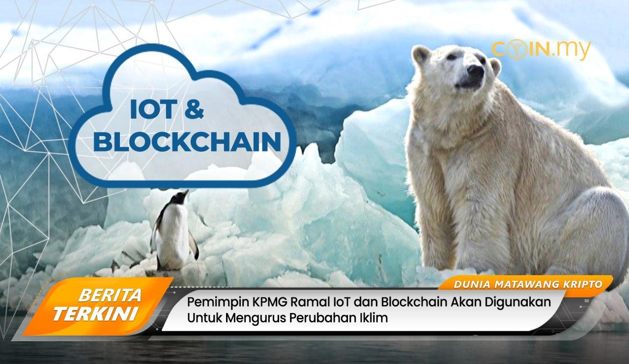 an image on a post on kpmg iot blockchain