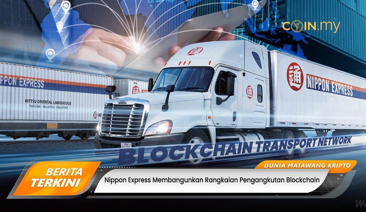 an image on a post on nippon express blockchain