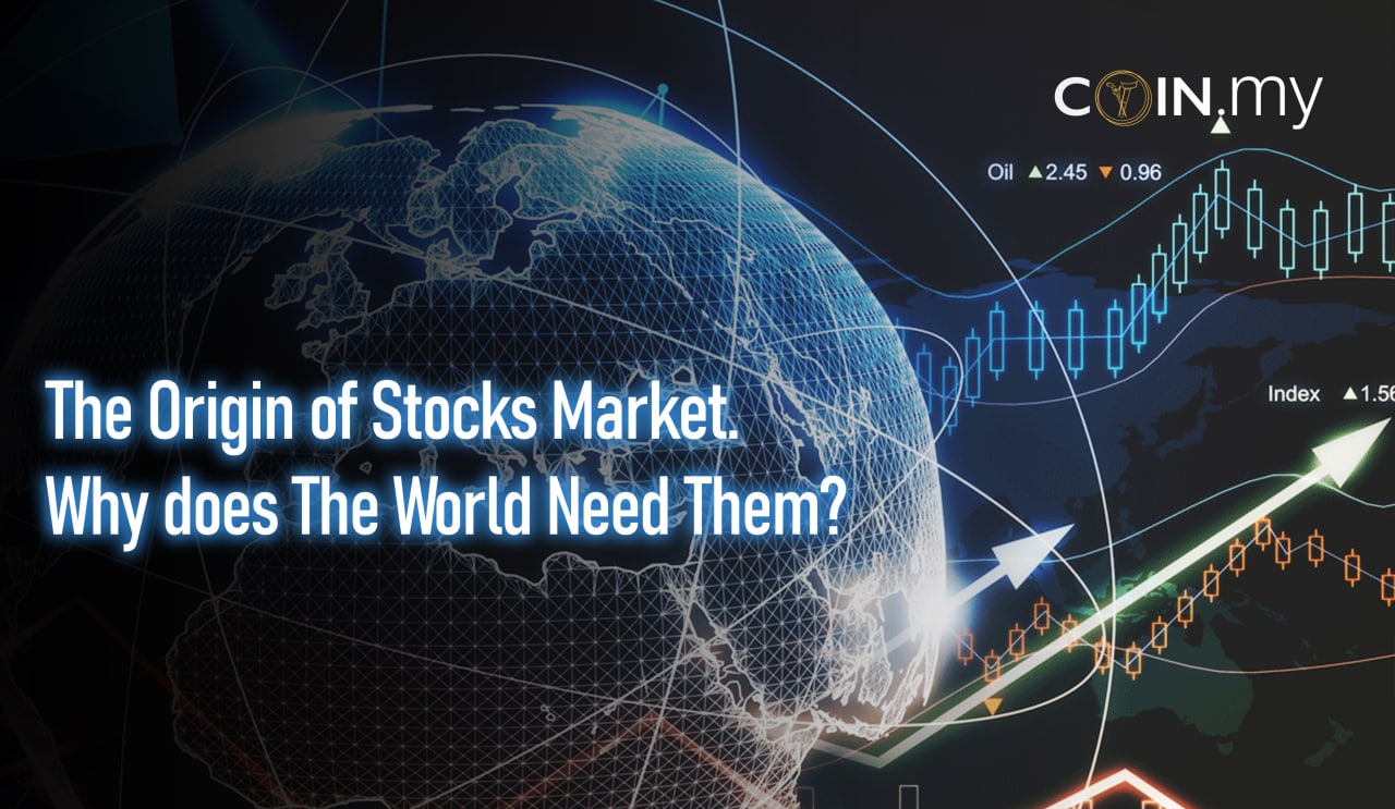 an image on a post on stock market