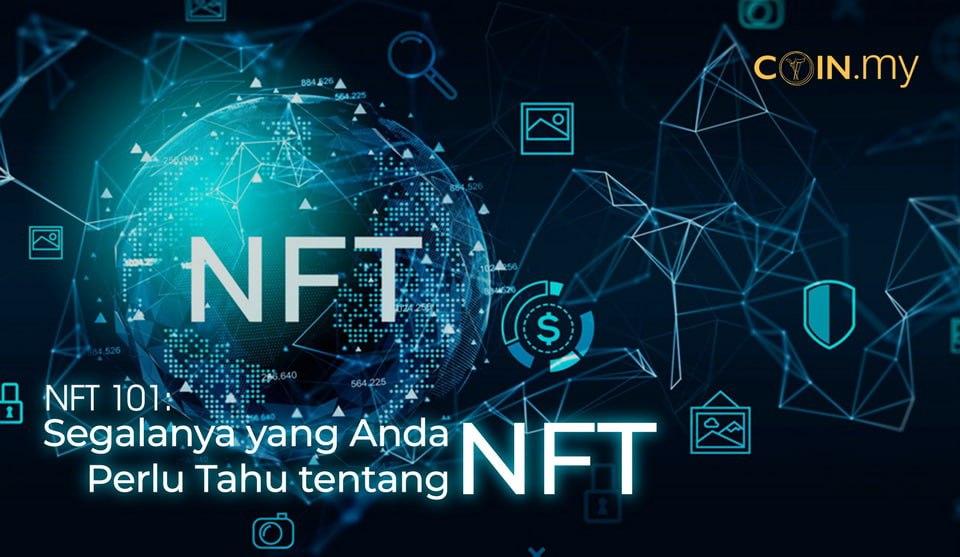 an image on a post on nft blockchain technology